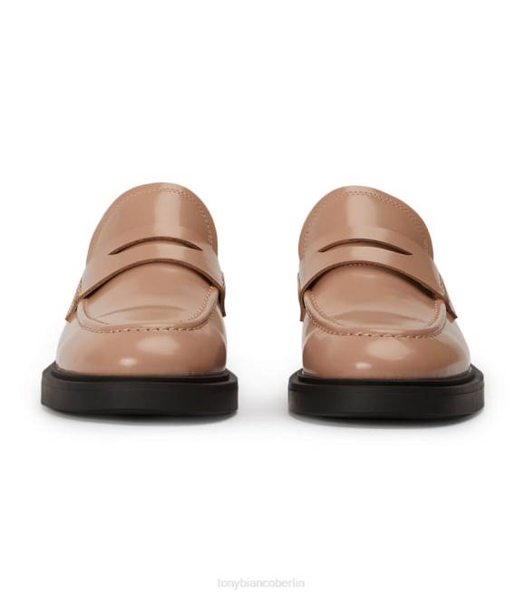 Slipper| de Tony Bianco Frauen schätze Wohnungen Latte Hi Shine 4624597